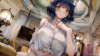 cute college student with large breasts wants to suck your cock until you cum in her mouth - ai porn, teen adventure.