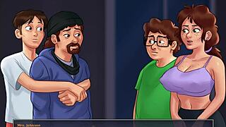 summertime saga 203 brings wild anime hentai vibes. just another crazy erotic cartoon adventure!