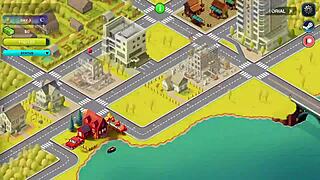 check out this honeysun gameplay with redhead stewardess in cosplay