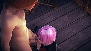 Tanami Gets Sucked and Fucked in Tavern - Uncensored Hentai Action