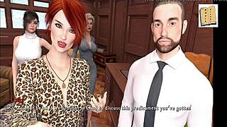 being a dik episode 36 explores chick route with big tits and ass in college