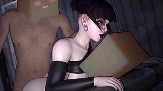 Goth Madeline Zoldak Gets Double Penetrated With Monster Cock Creampie