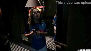 Italian fan from Napoli cheating and getting her ass pounded to apologize to boyfriend?