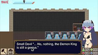 we got some new HORNY MONSTERS RAID the demon king castle ep 2 with big cocks and creampies