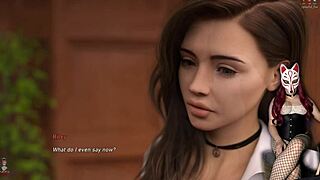 Steps of debauchery 35: blowjob in college with big tits