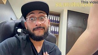 She Came for Contracts but Sucked My Huge Cock and Swallowed Again