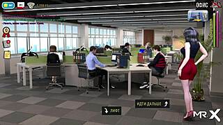 Fashionbusiness Game - Flashing Pussy in Public Restaurant Scene E2 53.