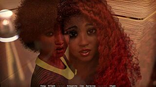 Complete gameplay of WVM part 56 with big tits cartoon slut in 3some.