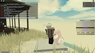 Roblox porn clip shows big tits bouncing in wild doggy and anal action. Ass shaking adds extra heat.