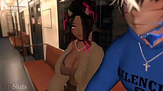 Vipsluts got this horny Latina railed hard on a train, big tits bouncing with every thrust! 🔥