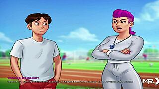 Come and fuck me in Summertime Saga Episode 3-9