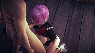 Tanami Gets Sucked and Fucked in Tavern - Uncensored Hentai Action