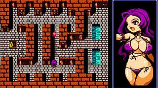 Tower of succubus features big tits and cum