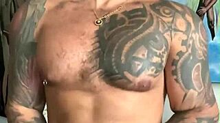 viktor rom dances naked, showing off his big muscle and bbc, then masturbates 😏