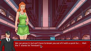 They found jerry paprika trainer ep 9, sexy curvy tits in 3d outfit.