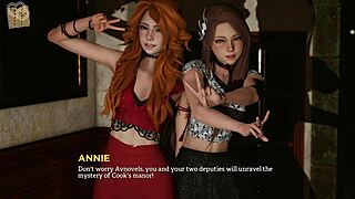 In Eternum 177, a curvy character in a sexy outfit explores the 3D world.