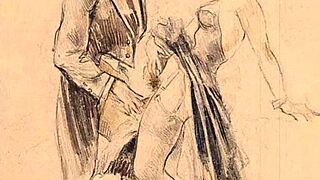 Retro Vintage Erotic Cartoon Anime Hentai Illustration