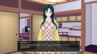 HS Tutor Part 26: Big Tits Masturbation by Pool in Public