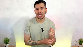 Boss barista makes new twink employee suck big cock in storage and bathrooms!