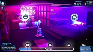 onlyfap simulator 3 with curvy huge boobs in nude game