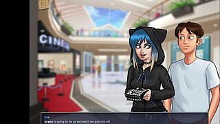 Summertime saga 119 with big tits in cartoon style