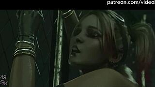 Harley Quinn Hints At Creampie And Squirt In 3D Hentai Sex