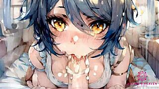 cute college student with large breasts wants to suck your cock until you cum in her mouth - ai porn, teen adventure.