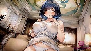 cute college student with large breasts wants to suck your cock until you cum in her mouth - ai porn, teen adventure.