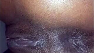 Gemidos de Alicinha bem doce com minha vara socada no cuzinho.