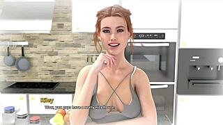 Karthik fucks Riley in his dream with blowjob and footjob in college kings.