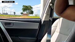 i spotted a sexy girl on the street, flirted, and promised to fuck her