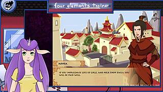 avatar the last airbender showering azula