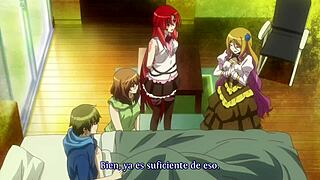 so, we were just chilling with this hentai, dakara boku wa h ga dekina cap 10, and it got wild