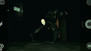 night with nightmare involves monster sex in 3d cartoon