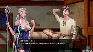 Discover the naughty secrets of a legendary fairy tale filled with big tits and roleplay in this hentai game