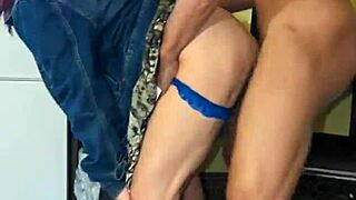 Wife's wet pussy destroyed by huge bbc!