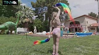 Coco Lovelock is driving me wild teasing that cock with her tight pussy.