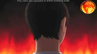 Old milf gets anal from monster alien in cuckold anime hentai with Uedu Kun.