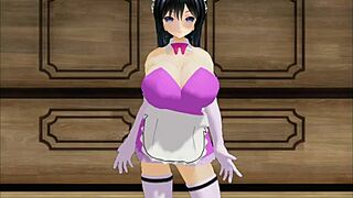 girl b hero scenes part 19 featuring shayna in anime style