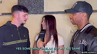 Andrea Lux Takes Two Guys for MMF Threesome in Hotel