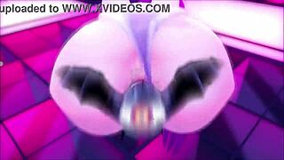 corrupted dildos make her dance and squirt for me