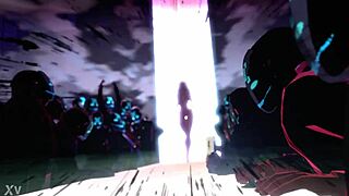 Damn that's exciting in public outdoor cartoon