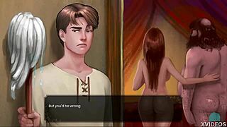 Discover the naughty secrets of a legendary fairy tale filled with big tits and roleplay in this hentai game