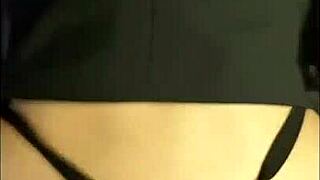 Big ass brunette role-playing with partner in sensual foreplay and close-up fucking