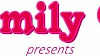 hot brunette step-sis role plays wifey fantasy