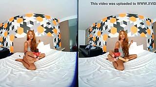 In this 3D VR game, the fat cock makes me really horny.