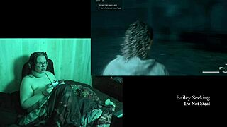 naked alan wake 2 playthrough part 21 featuring big tits and bbw