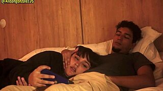 watching netflix with stepsister, then blowjob almost caught