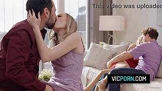 Scarlett Sage and Carlita Ray in Hot Swingers Foursome