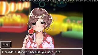 massaging my friend’s big boobs at the school pool, busty jk game part 2